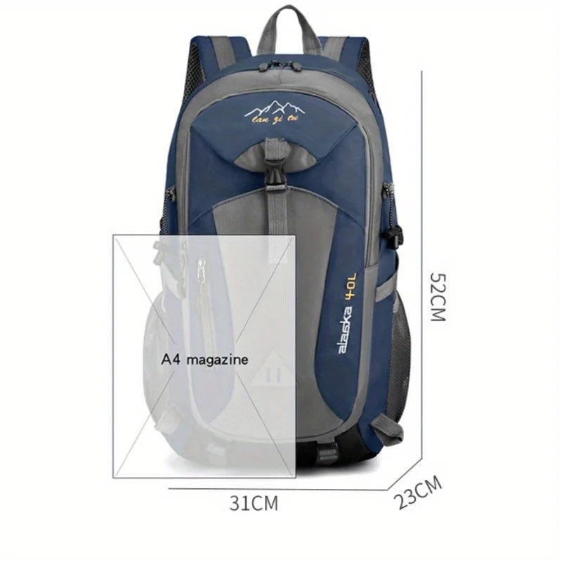 40L Outdoor-Wandertasche – Vielseitiger Reiserucksack für Herren & Damen