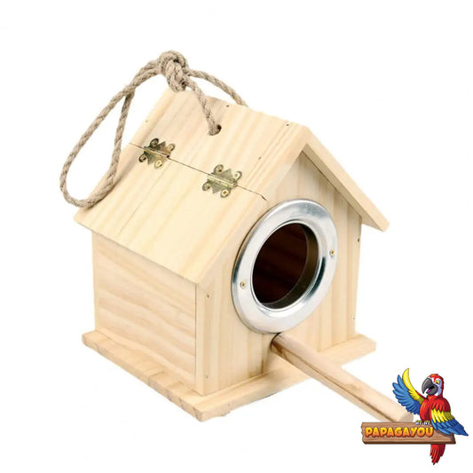 Holzhütte für Fliegerfreunde